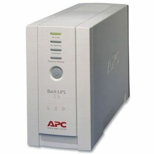 APC Back-UPS CS 500VA, 120V, beige, 6 NEMA outlets (3 surge) - BK500