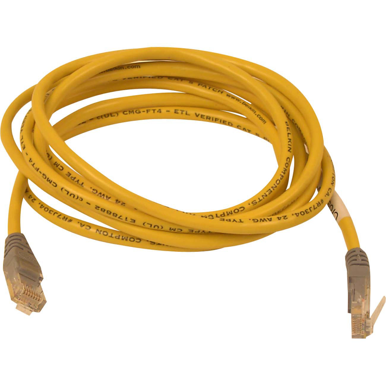 Belkin Cat5e Crossover Cable - A3X126-25-YLW-M