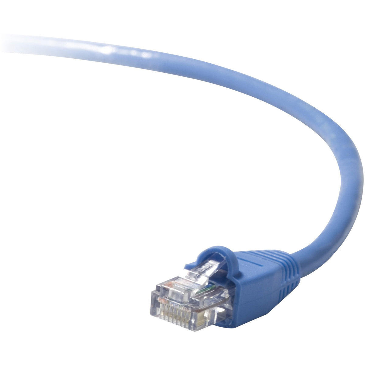 Belkin RJ45 CAT-5e Patch Cable, Snagless Molded Blue 03 - A3L791-03-BLU-S