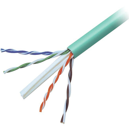 Belkin 1000ft Copper Cat6 Cable - 24 AWG Wires - Green - A7L704-1000-GRN