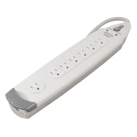 Belkin 7 Outlet Power Strip Surge Protector with 12ft Power Cord - 1060 Joules - White - F9H710-12