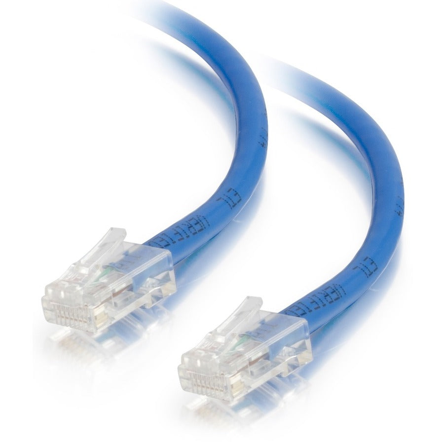 C2G 7ft Cat5e Ethernet Cable - Non-Booted Unshielded (UTP) - Blue - 22685