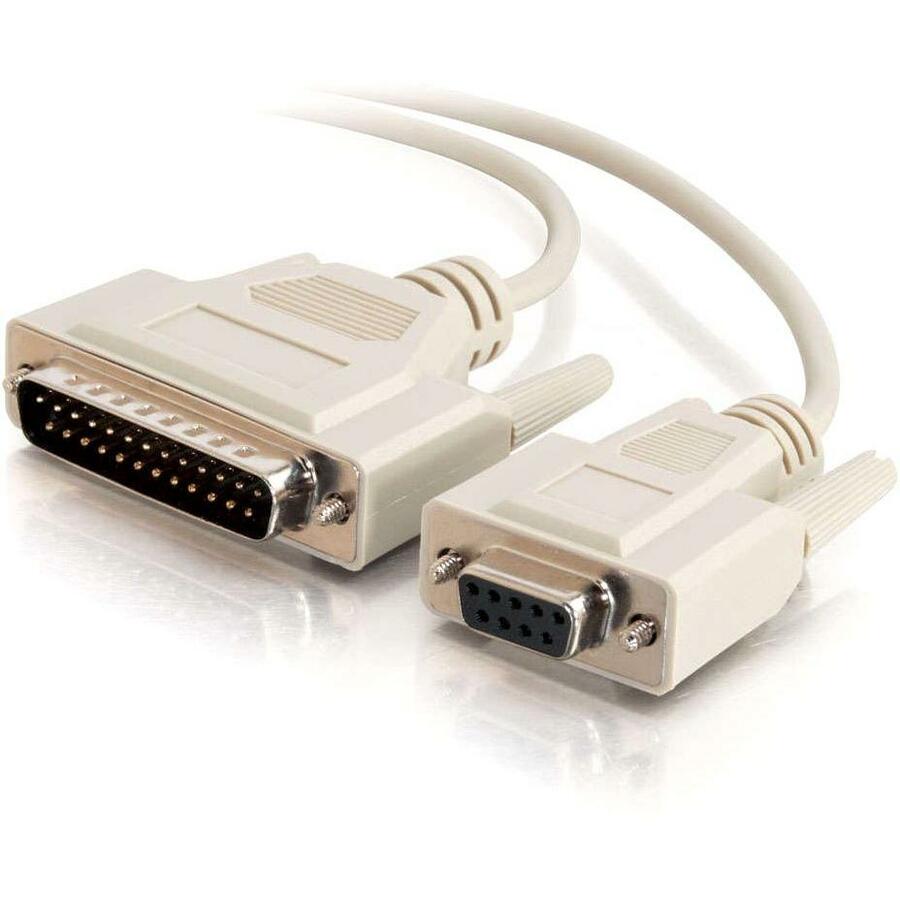 C2G 6ft DB9 Female to DB25 Male Modem Cable - 02518