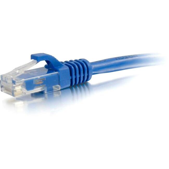 C2G 25ft Cat5e Ethernet Cable - Snagless Unshielded (UTP) - Blue - 15212