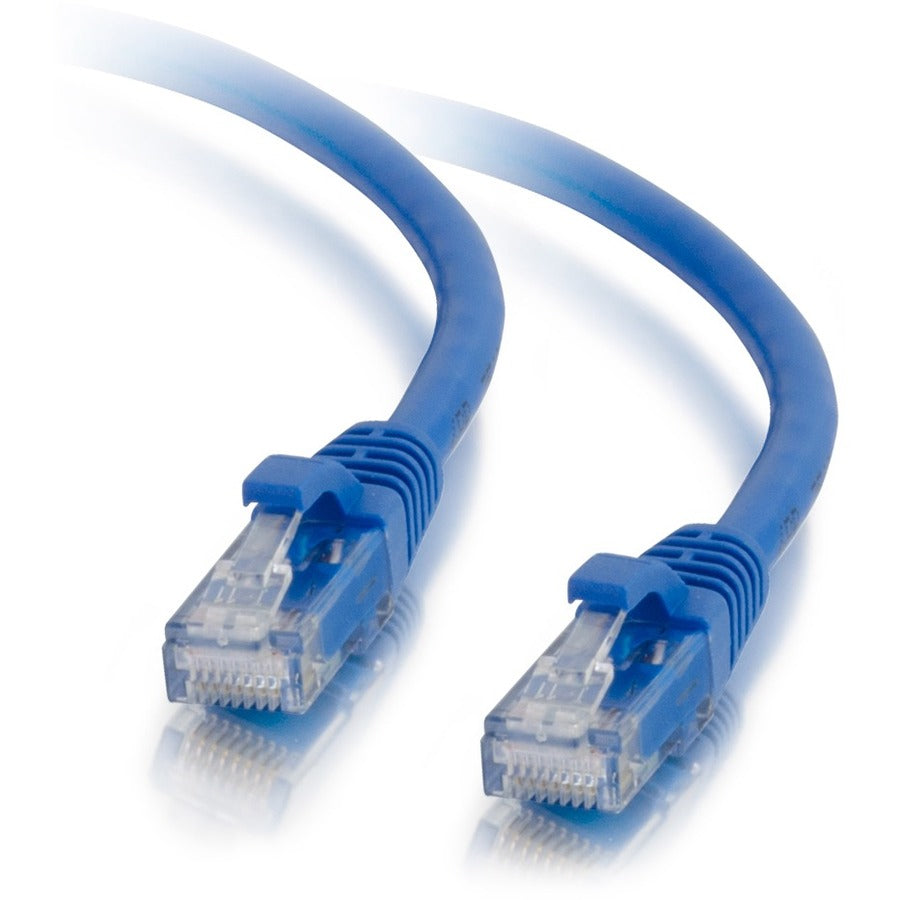 C2G 3ft Cat5e Ethernet Cable - Snagless Unshielded (UTP) - Blue - 15178