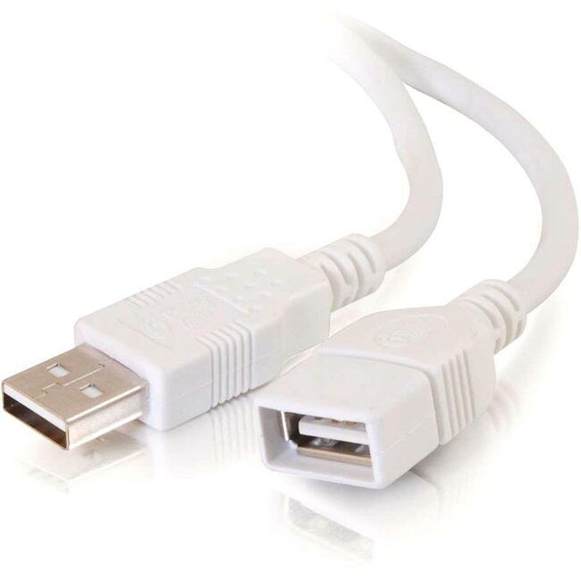 C2G 3m (10ft) USB Extension Cable - USB 2.0 A to USB A - M/F - 26686