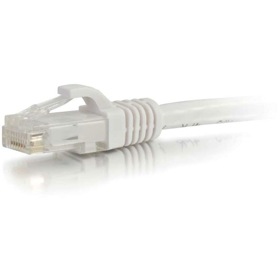 C2G-50ft Cat6 Snagless Unshielded (UTP) Network Patch Cable - White - 27166