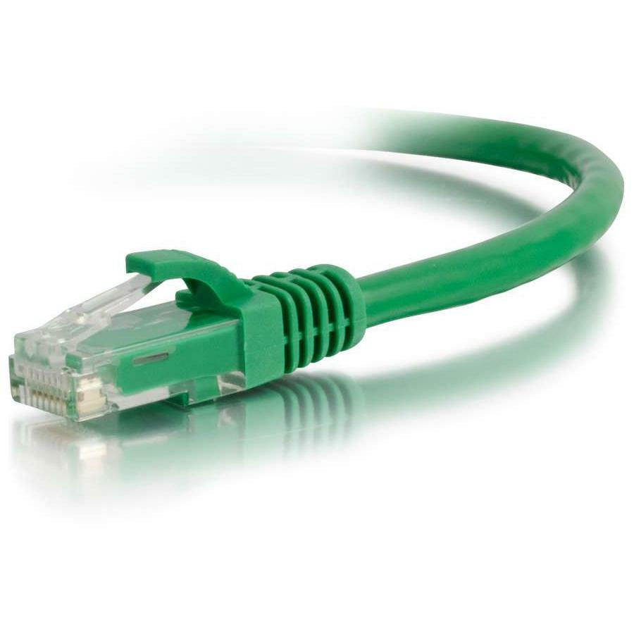 C2G 25ft Cat5e Snagless Unshielded (UTP) Ethernet Cable - Cat5e Network Patch Cable - PoE - Green - 15213