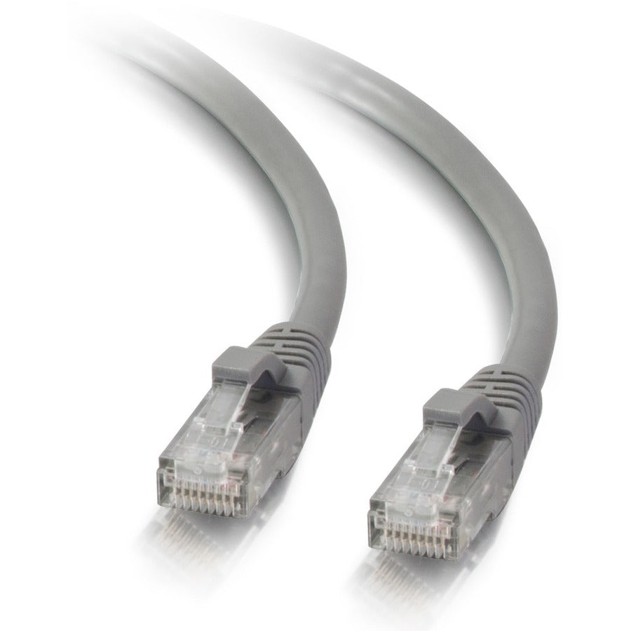 C2G 3ft Cat5e Ethernet Cable - Snagless Unshielded (UTP) - Gray - 15177