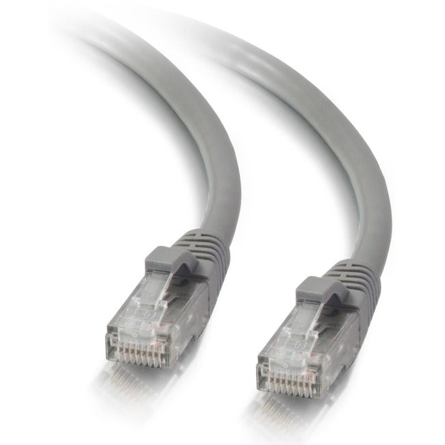 C2G 10ft Cat5e Ethernet Cable - Snagless Unshielded (UTP) - Gray - 15199