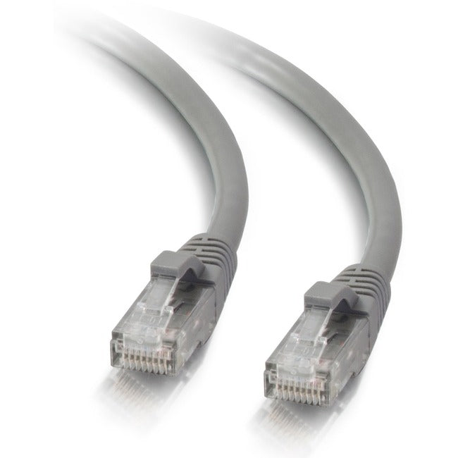 C2G 7ft Cat5e Ethernet Cable - Snagless Unshielded (UTP) - Gray - 15192