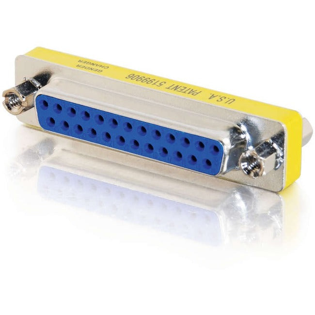 C2G DB25 Mini Gender Changer (Coupler) - F/F - 02774
