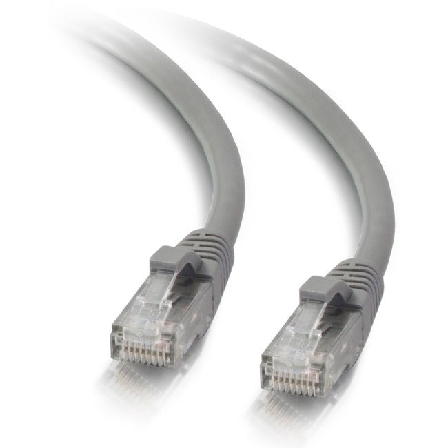 C2G 14ft Cat5e Ethernet Cable - Snagless Unshielded (UTP) - Gray - 15205