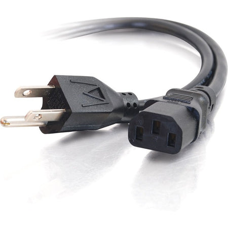 C2G 10ft Power Cord - 18 AWG - NEMA 5-15P to IEC320C13 - Computer Power - 03134