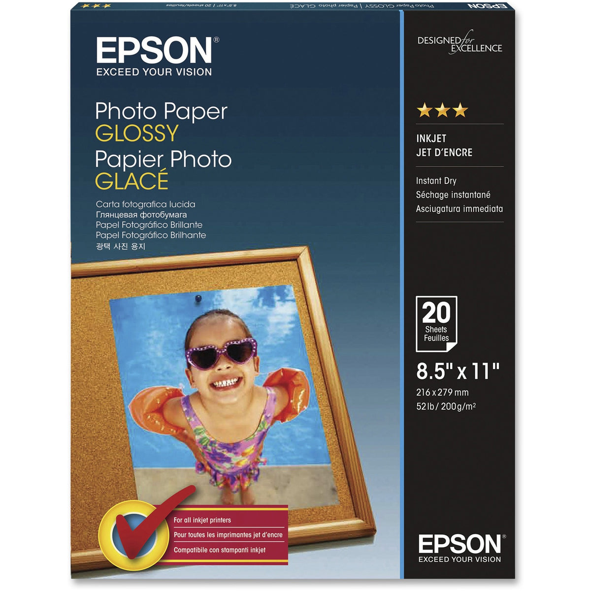 Epson Glossy Finish Photo Paper - S041141
