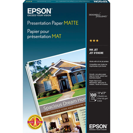 Epson Matte Inkjet Presentation Paper - S041070