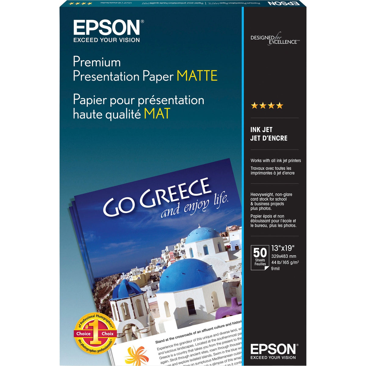 Epson Premium Matte Inkjet Presentation Paper - S041263