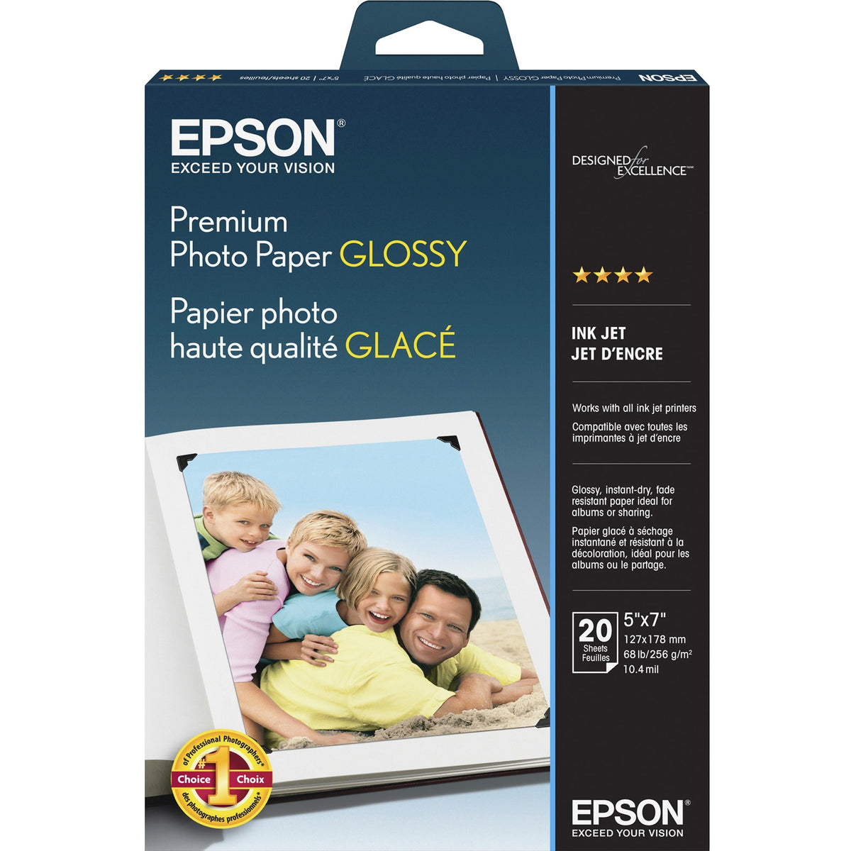 Epson Borderless Premium Photo Paper - S041464