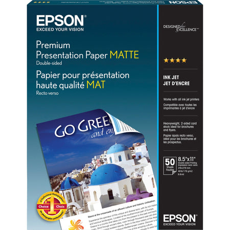Epson Premium Double-sided Matte Paper - S041568