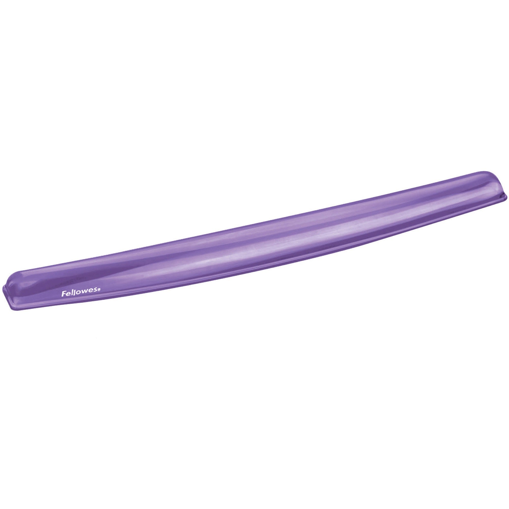 Fellowes&reg; Crystals™ Gel keyboard Wrist Rest - Purple (91437) - 91437