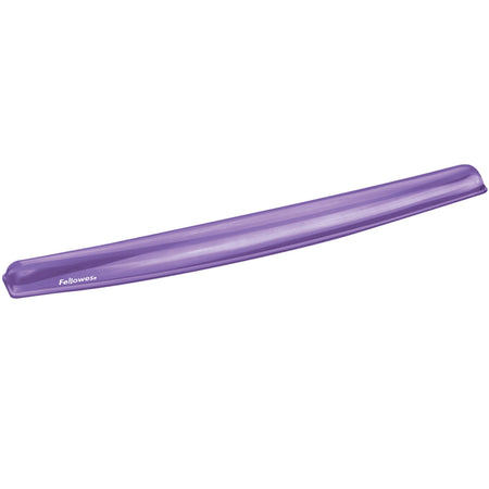 Fellowes&reg; Crystals™ Gel keyboard Wrist Rest - Purple (91437) - 91437