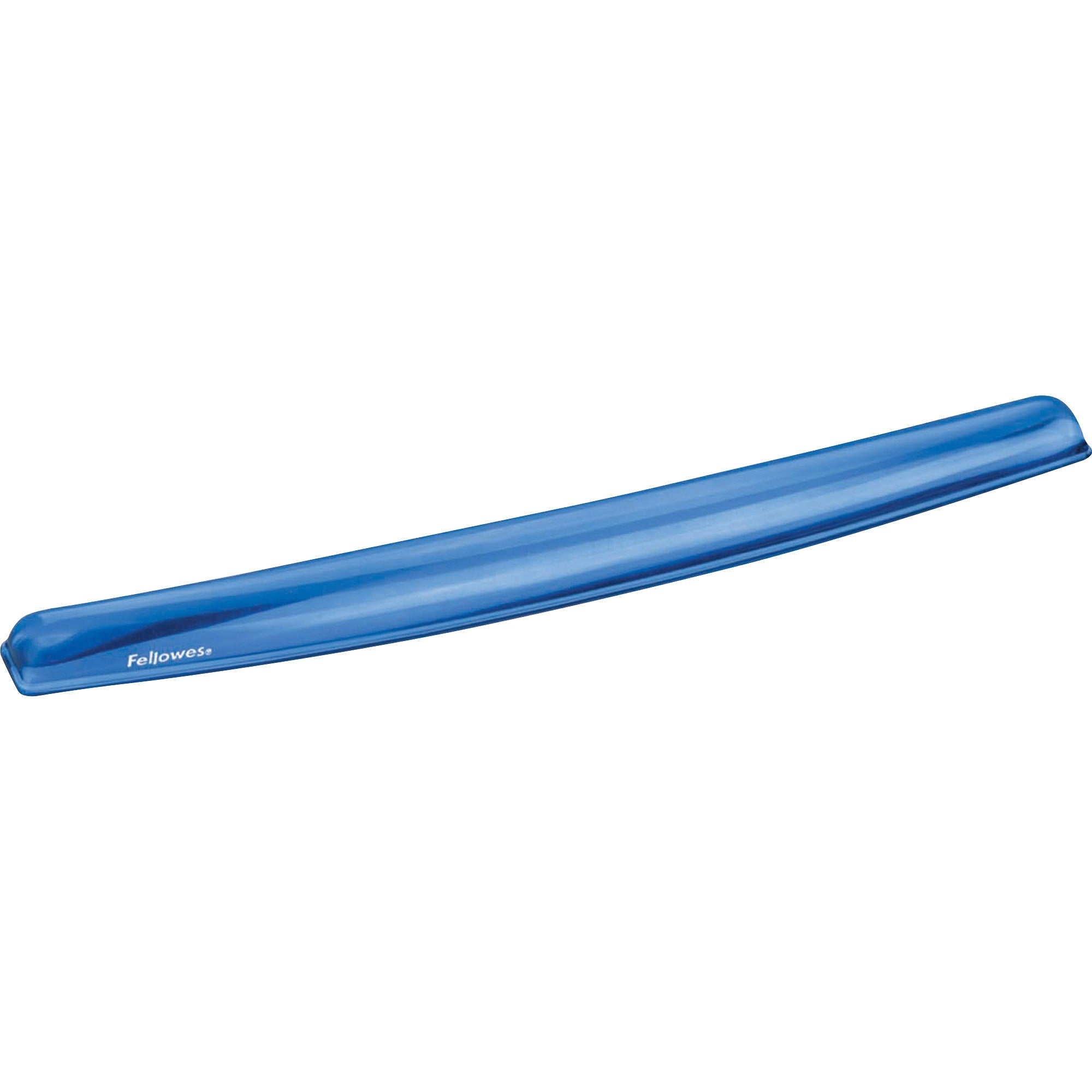 Fellowes Gel Wrist Rest - Crystals, Blue - 91137