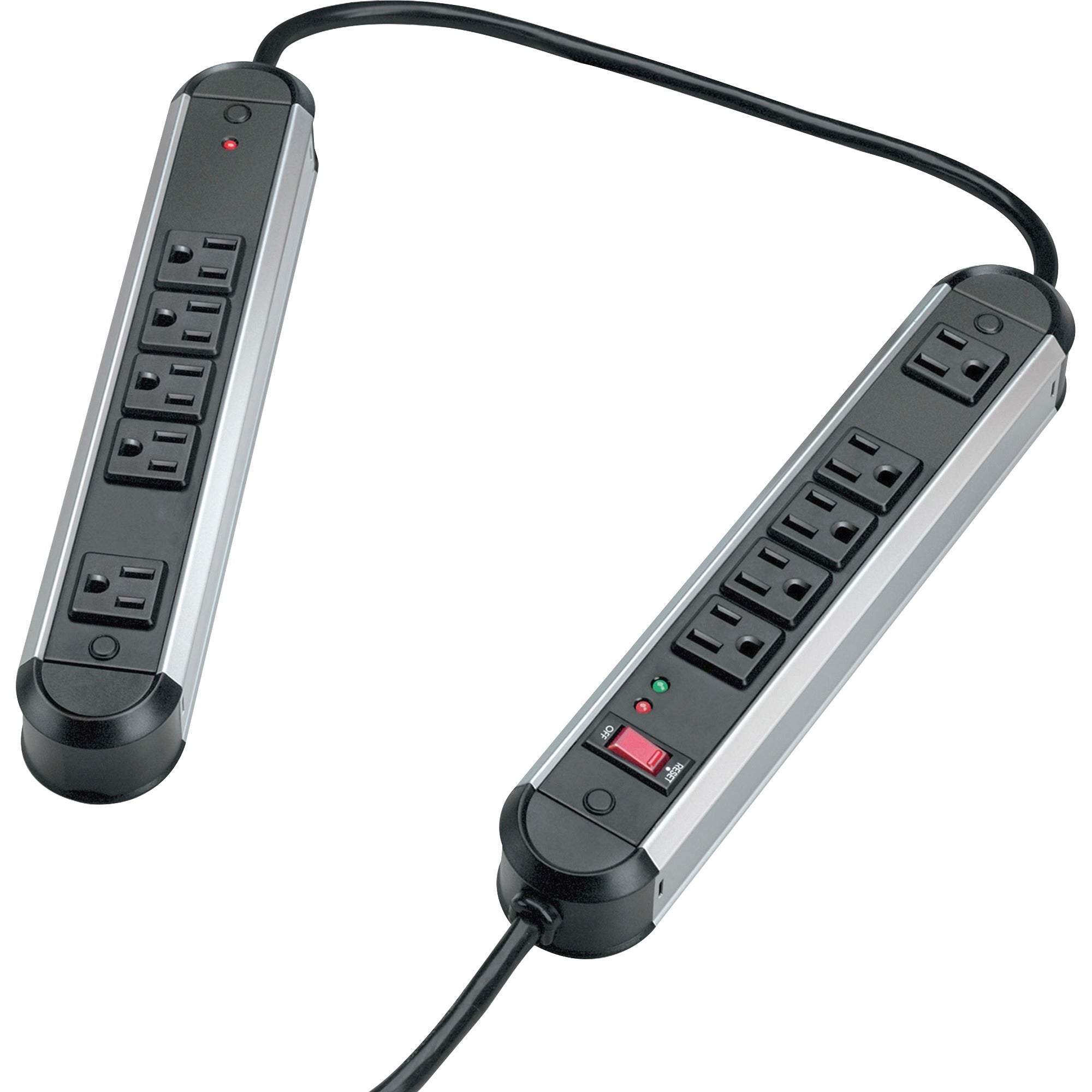 10 Outlet Metal Split Surge Protector - 99082