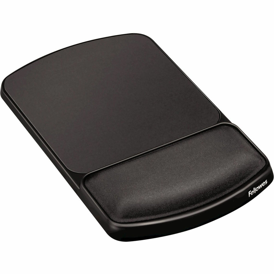 Fellowes&reg; Gel Mouse Pad Wrist Support - Graphite( 91741) - 91741