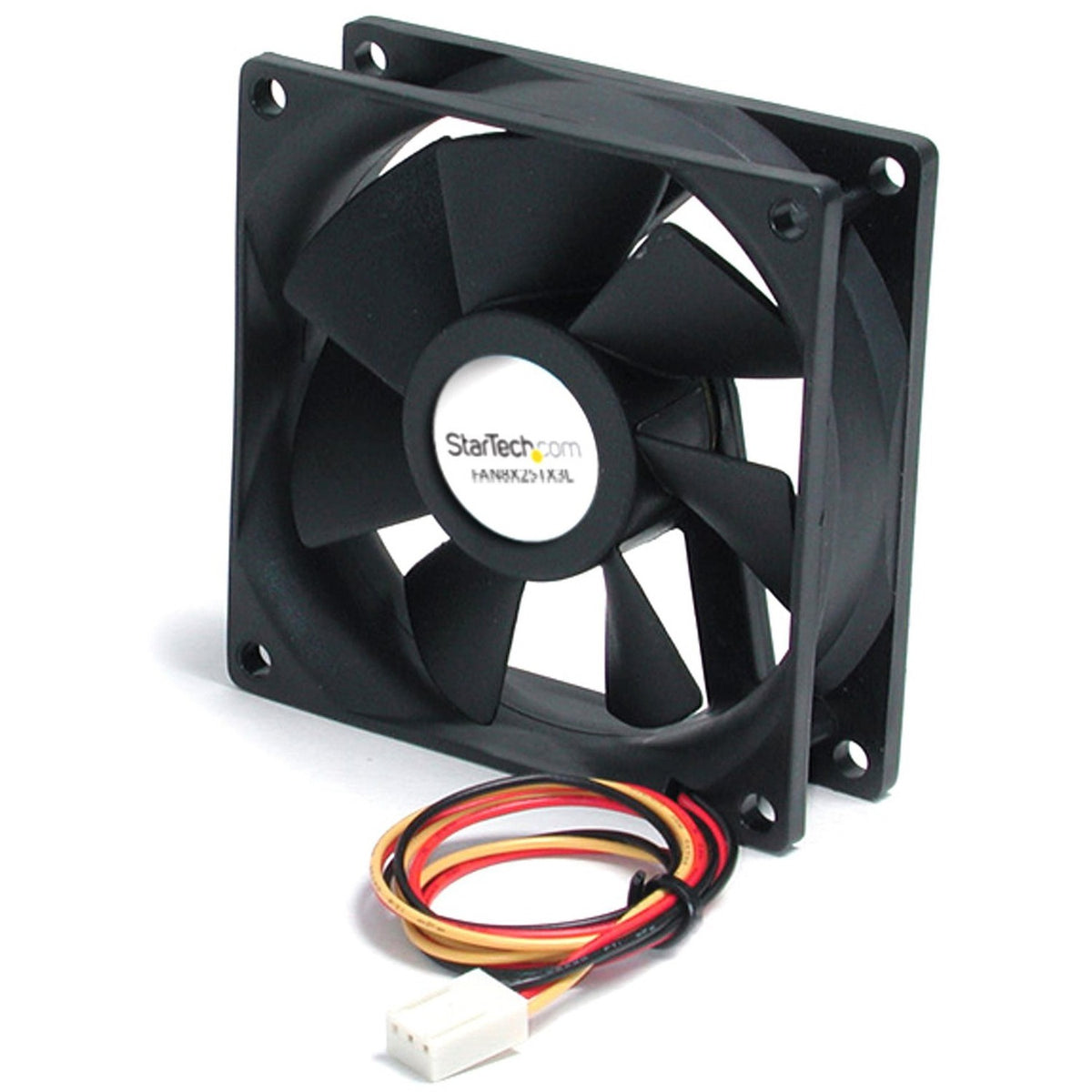 StarTech.com 80x25mm Ball Bearing Quiet Computer Case Fan w/ TX3 Connector - Fan Kit - FAN8X25TX3L