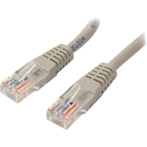 StarTech.com Patch cable - RJ-45 (M) - RJ-45 (M) - 6 ft - UTP - ( CAT 5e ) - Gray - M45PATCH6GR