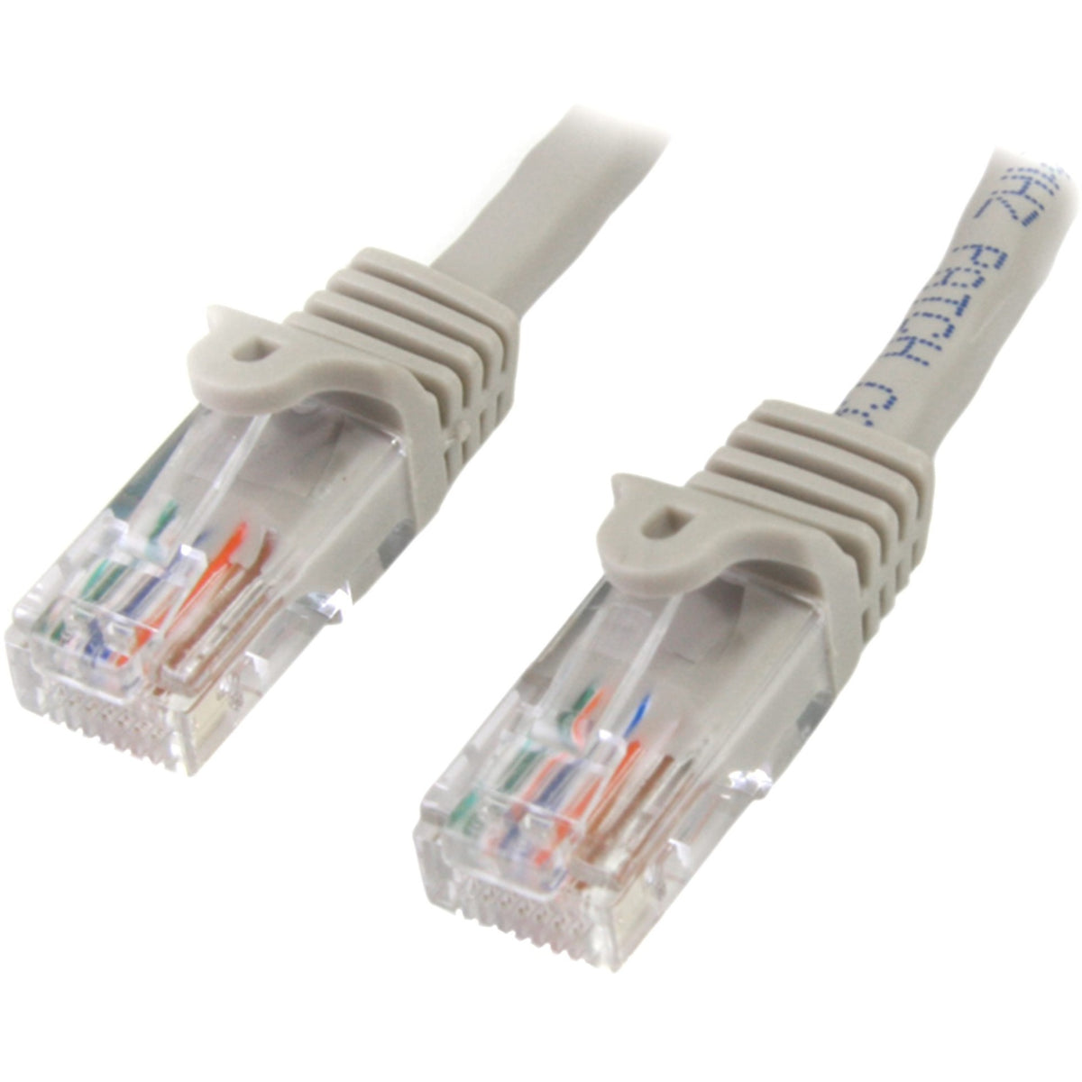 StarTech.com 50 ft Gray Snagless Cat5e UTP Patch Cable - 45PATCH50GR