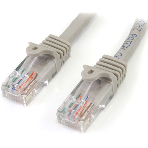 StarTech.com - Patch cable - RJ-45 (M) - RJ-45 (M) - 7.6 m - UTP - ( CAT 5e ) - gray - 45PATCH25GR