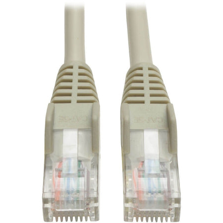 Eaton Tripp Lite Series Cat5e 350 MHz Snagless Molded (UTP) Ethernet Cable (RJ45 M/M), PoE - Gray, 75 ft. (22.86 m) - N001-075-GY
