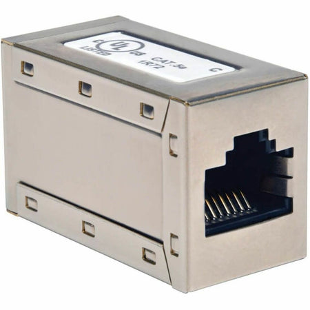 Tripp Lite by Eaton Cat5e Cat5 Straight Through Modular Shielded In-Line Coupler RJ45 F/F - N032-001