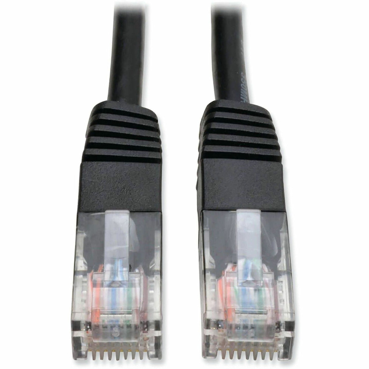 Tripp Lite by Eaton Cat5e 350 MHz Molded (UTP) Ethernet Cable (RJ45 M/M) PoE - Black 10 ft. (3.05 m) - N002-010-BK
