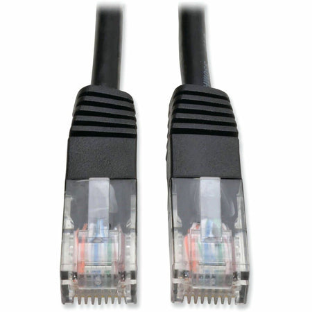 Tripp Lite by Eaton Cat5e 350 MHz Molded (UTP) Ethernet Cable (RJ45 M/M) PoE - Black 10 ft. (3.05 m) - N002-010-BK