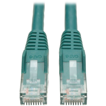Tripp Lite by Eaton Cat6 Gigabit Snagless Molded (UTP) Ethernet Cable (RJ45 M/M) PoE Green 7 ft. (2.13 m) - N201-007-GN