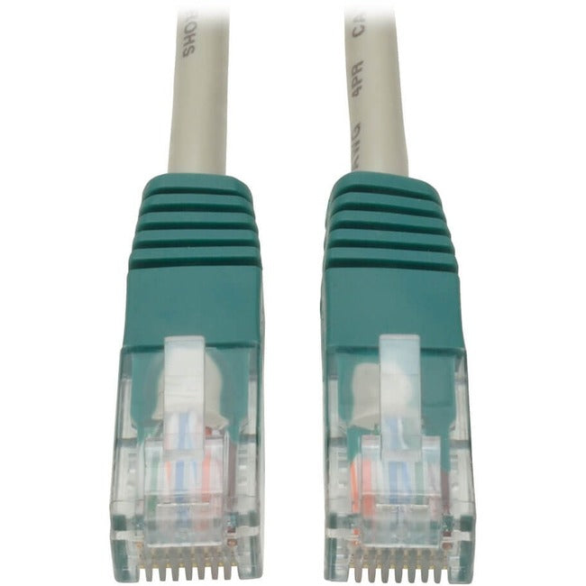 Eaton Tripp Lite Series Cat5e 350 MHz Crossover Molded (UTP) Ethernet Cable (RJ45 M/M), PoE - Gray, 7 ft. (2.13 m) - N010-007-GY