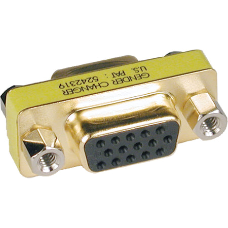 Tripp Lite by Eaton Compact/Slimline VGA Video Coupler Gender Changer (HD15 F/F) - P160-000