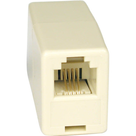 Tripp Lite by Eaton Straight Through Modular In-Line Coupler Telephone RJ11 F/F TAA - P420-001