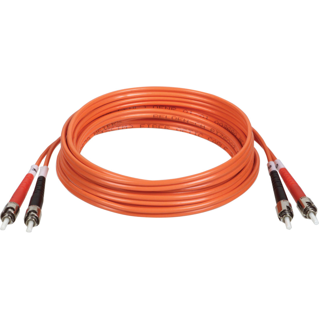 Eaton Tripp Lite Series Duplex Multimode 62.5/125 Fiber Patch Cable (ST/ST), 2M (6 ft.) - N302-006