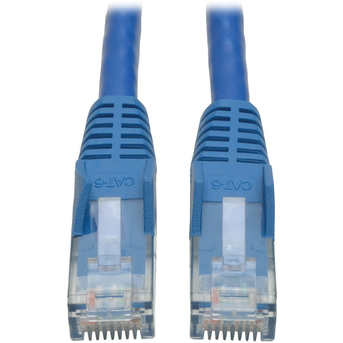 Tripp Lite by Eaton Cat6 Gigabit Snagless Molded (UTP) Ethernet Cable (RJ45 M/M) PoE Blue 7 ft. (2.13 m) - N201-007-BL