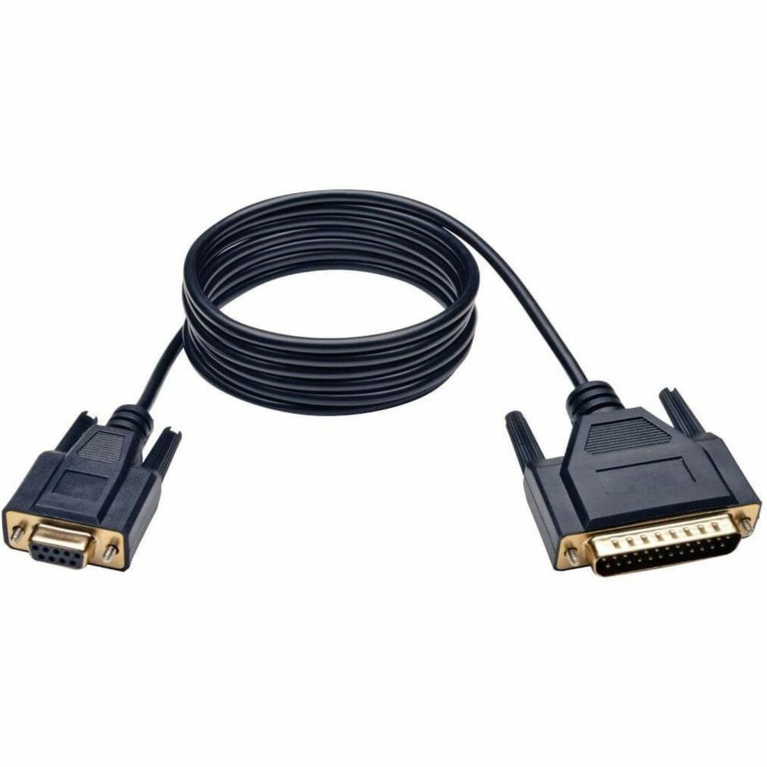 Eaton Tripp Lite Series Null Modem Serial DB9 Serial Cable (DB9 to DB25 F/M), 6 ft. (1.83 m) - P456-006