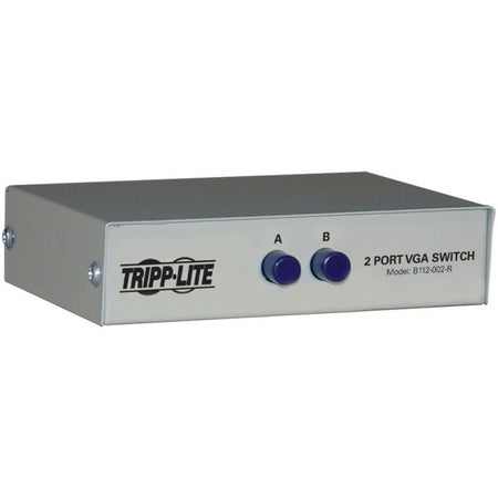 Tripp Lite by Eaton 2-Port Manual VGA/SVGA Video Switch (3x HD15F) - B112-002-R