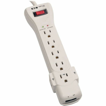 Tripp Lite by Eaton Protect It! 7-Outlet Surge Protector 15 ft. (4.57 m) Cord 2520 Joules Fax/Modem Protection RJ11 - SUPER7TEL15