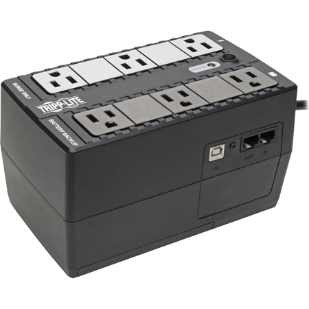 Tripp Lite by Eaton UPS 350VA 210W Standby UPS - 6 NEMA 5-15R Outlets 120V 50/60 Hz USB 5-15P Plug Desktop/Wall Mount - INTERNET350U