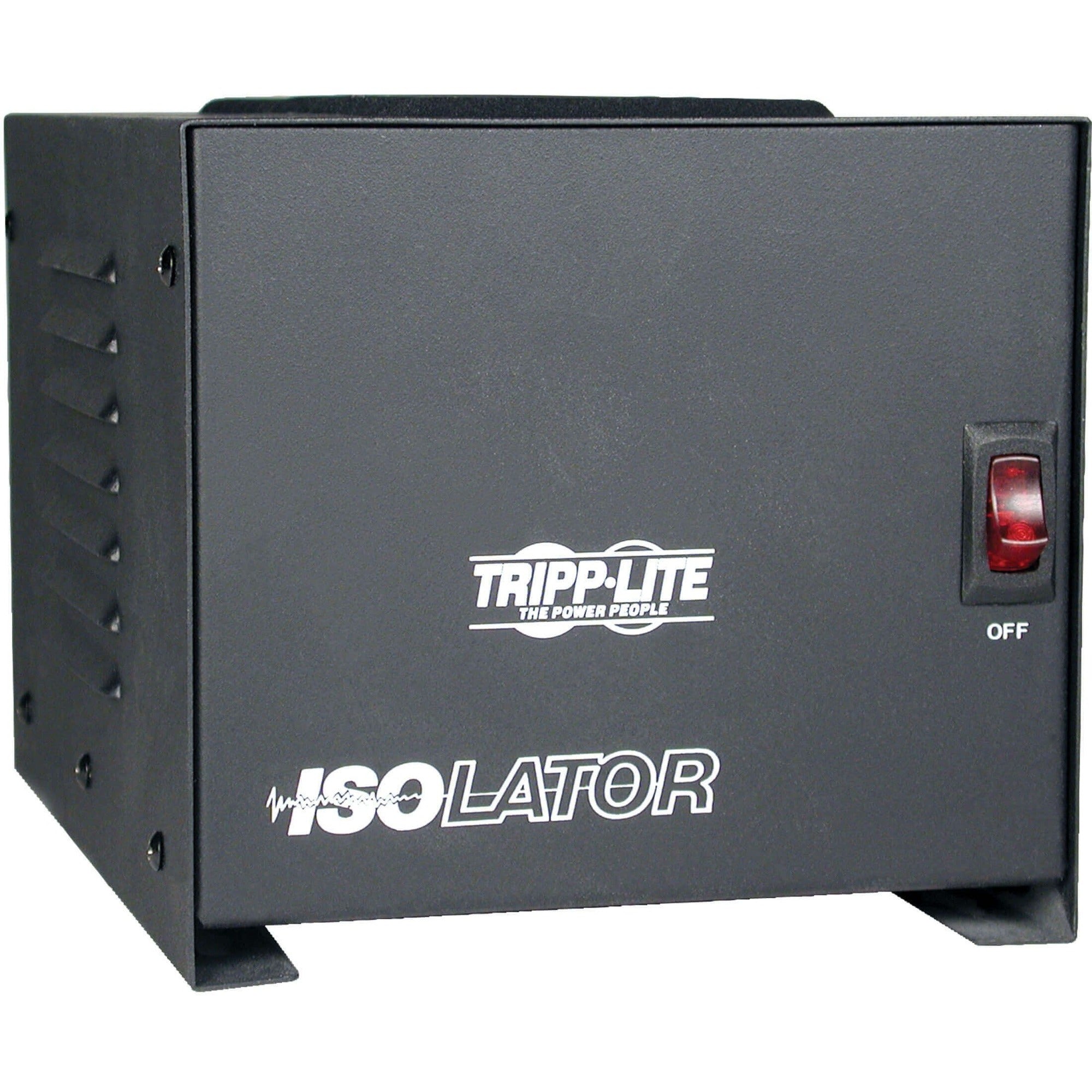 Tripp Lite by Eaton 1000W Isolation Transformer with Surge 120V 4 Outlet 6ft Cord HG TAA GSA - IS1000