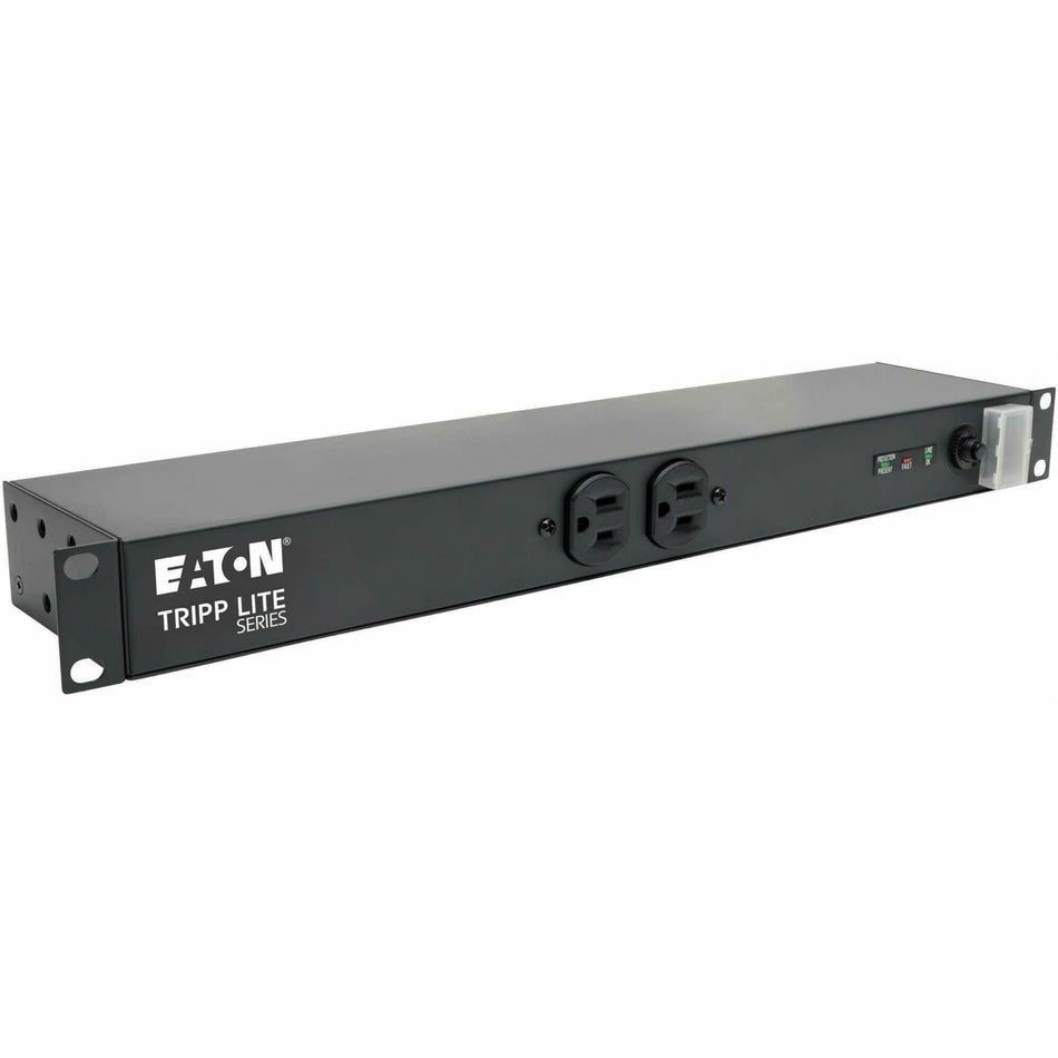 Tripp Lite by Eaton Isobar Surge Protector Rackmount Metal 12 Outlet 15' Cord 1U RM - ISOBAR12 ULTRA