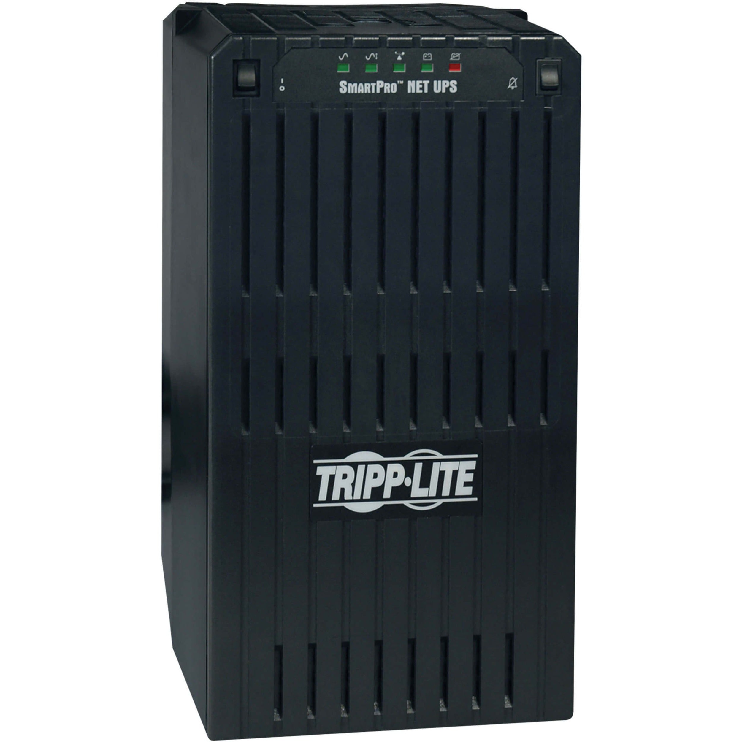 Tripp Lite by Eaton UPS SmartPro 120V 2.2kVA 1.7kW Line-Interactive UPS Tower Extended run 3 DB9 ports Battery Backup - SMART2200NET