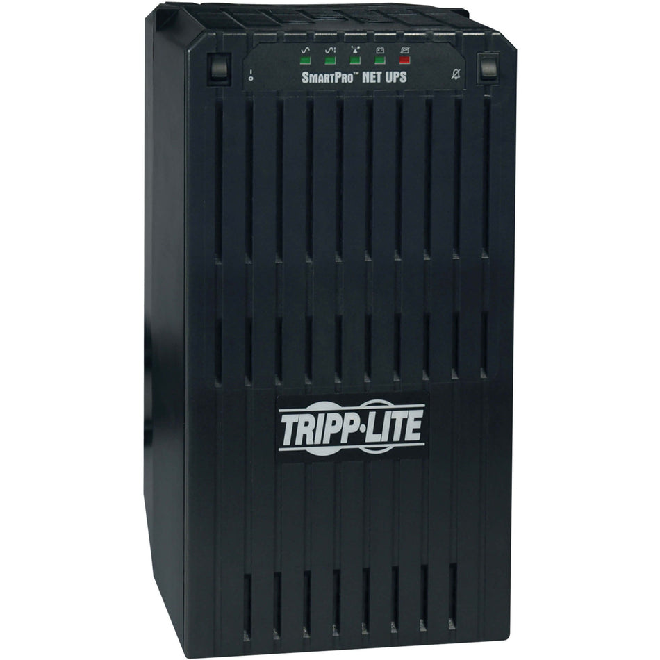 Tripp Lite by Eaton UPS SmartPro 120V 2.2kVA 1.7kW Line-Interactive UPS Tower Extended run 3 DB9 ports Battery Backup - SMART2200NET